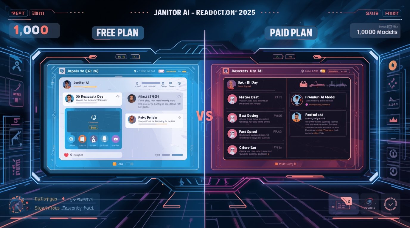 Janitor AI Free vs Paid Plans 