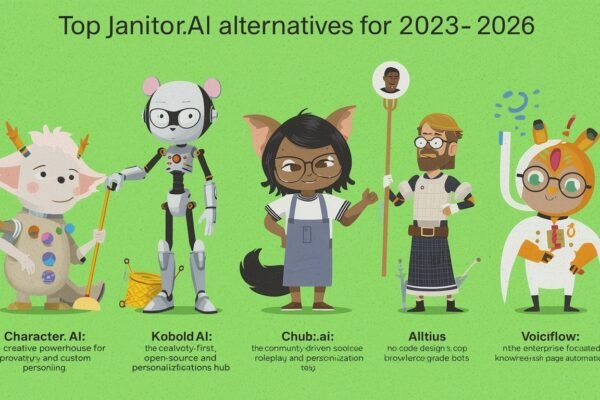 top Janitor AI alternatives for 2025–2026