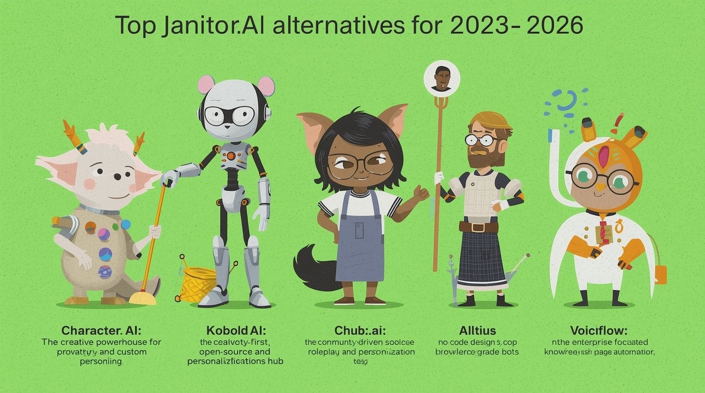 top Janitor AI alternatives for 2025–2026