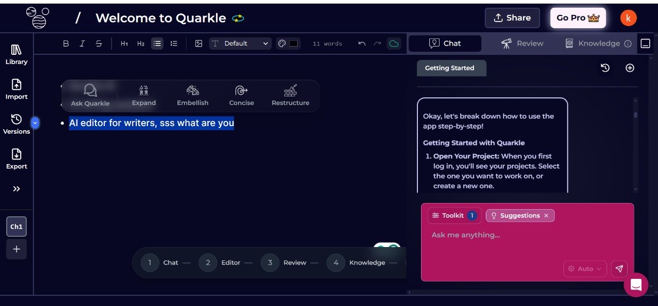  Quarkle AI in Action: A Practical Guide for Writers