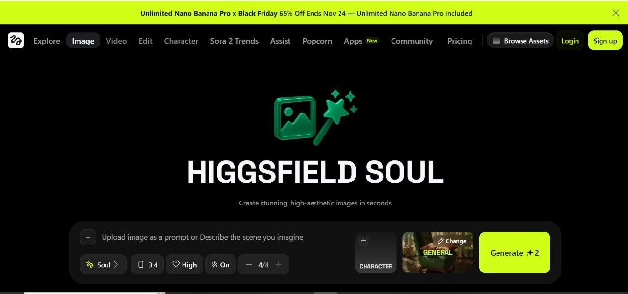 Image Generation Tools (The Foundation of the Higgsfield Ecosystem