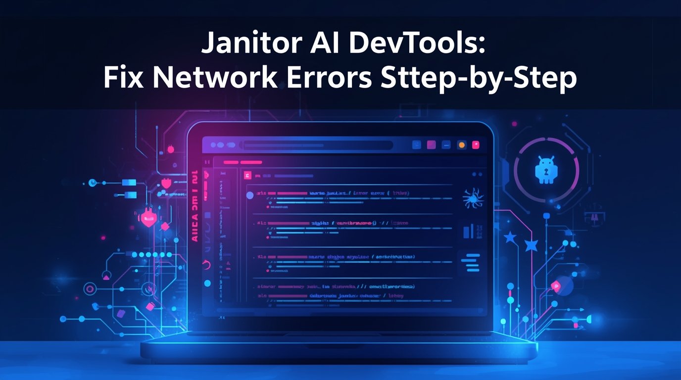 Janitor AI DevTools: Fix Network Errors Step-by-Step