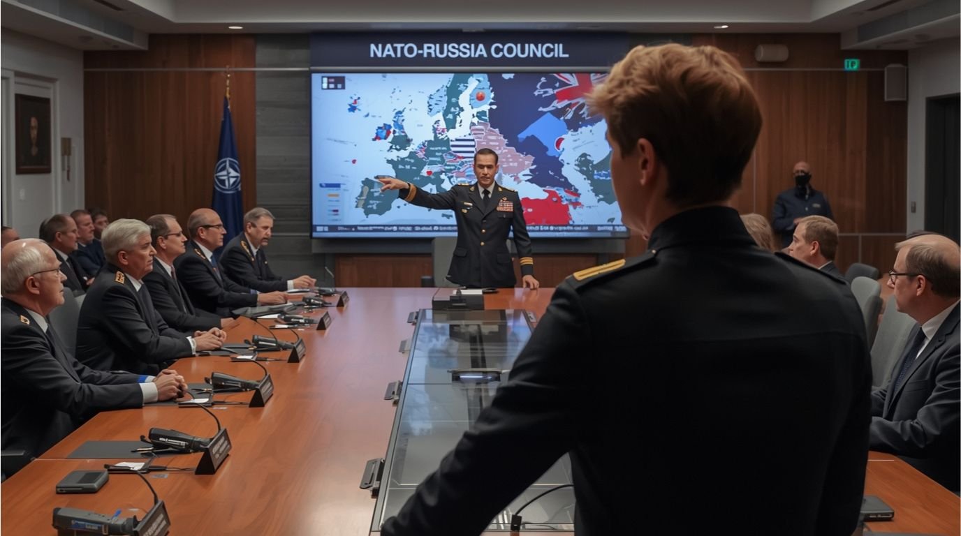 UK military preparedness Russia NATO meeting