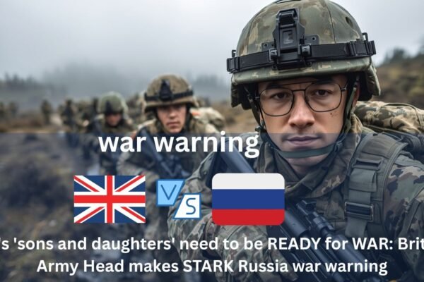 UK's 'sons and daughters' need to be READY for WAR: British Army Head makes STARK Russia war warning