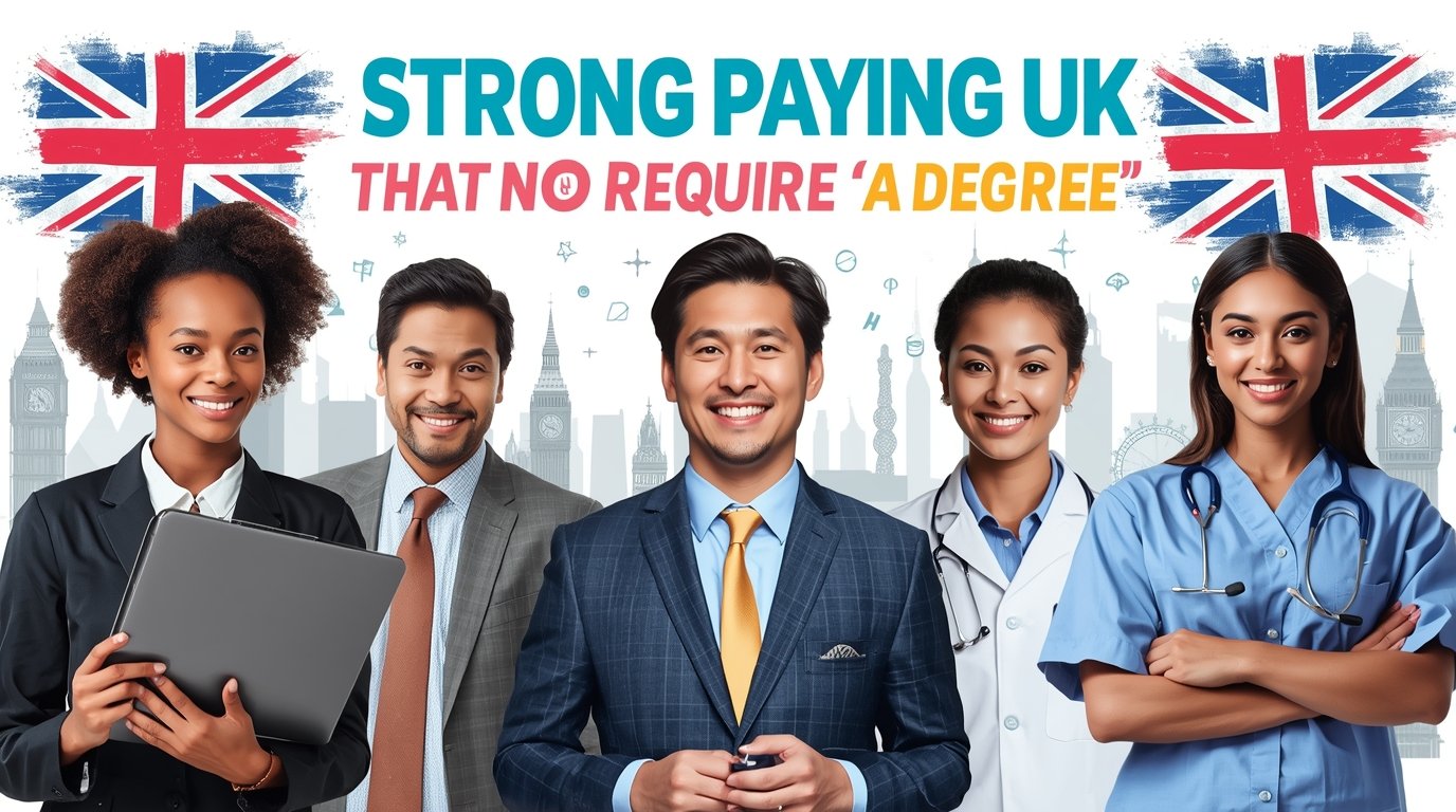 Other Strong Paying UK Jobs Without a Degree 