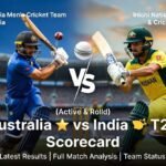 australian men’s cricket team vs india national cricket team match scorecard