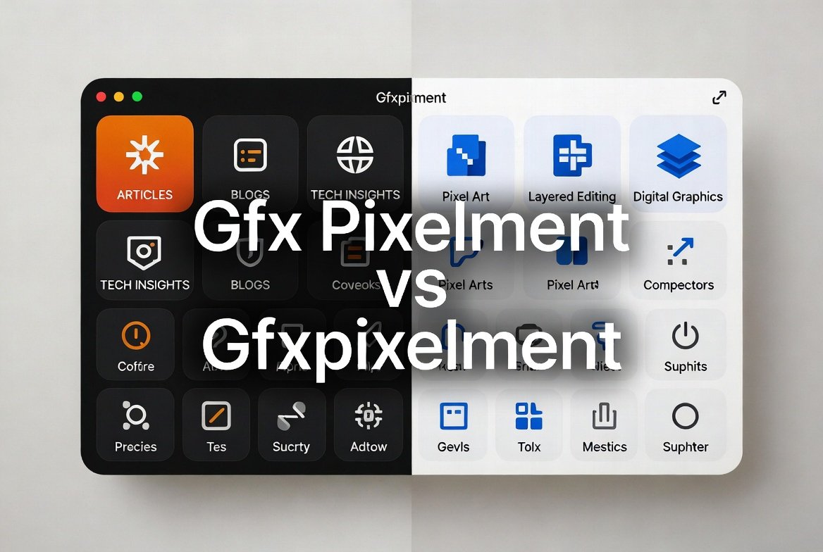 Main Difference Between Gfx Pixelment and Gfxpixelment
