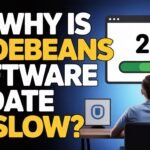 Why is uhoebeans software update so slow