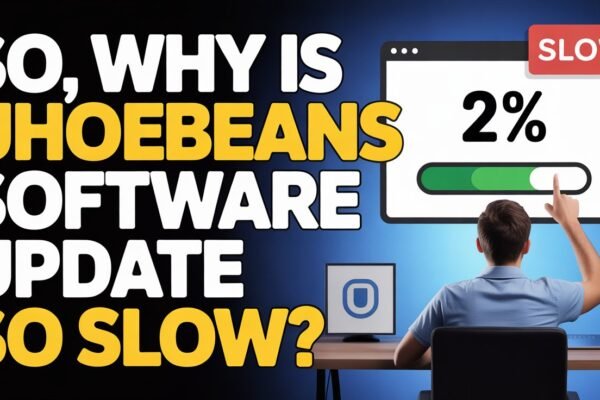 Why is uhoebeans software update so slow
