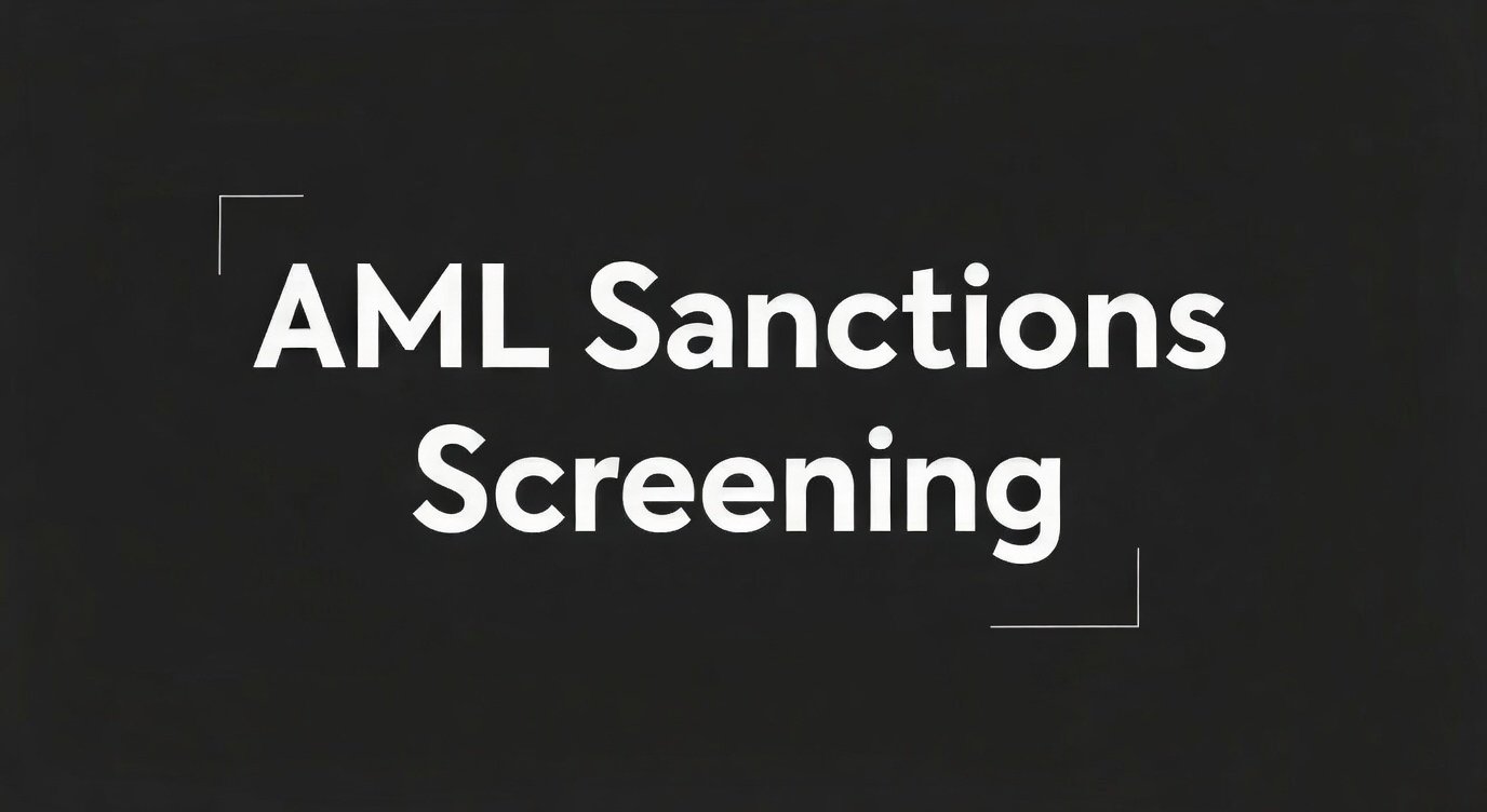 Sanctions screening