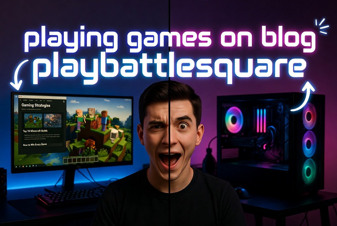 playing games on blog playbattlesquare