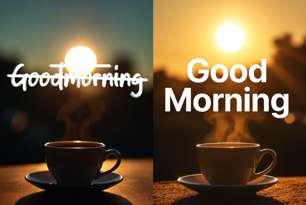 Good Morning or Goodmorning