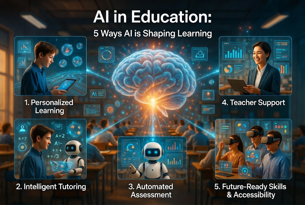 AI in Education: 5 Ways AI is Shaping Learning