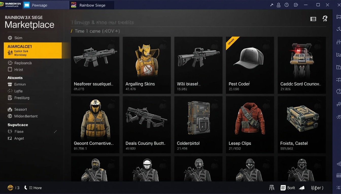 Rainbow Six Siege Marketplace